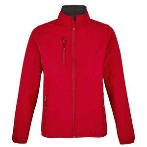 SOLS Womens/Ladies Falcon Softshell Recycled Soft Shell Jacket / Pepper Red